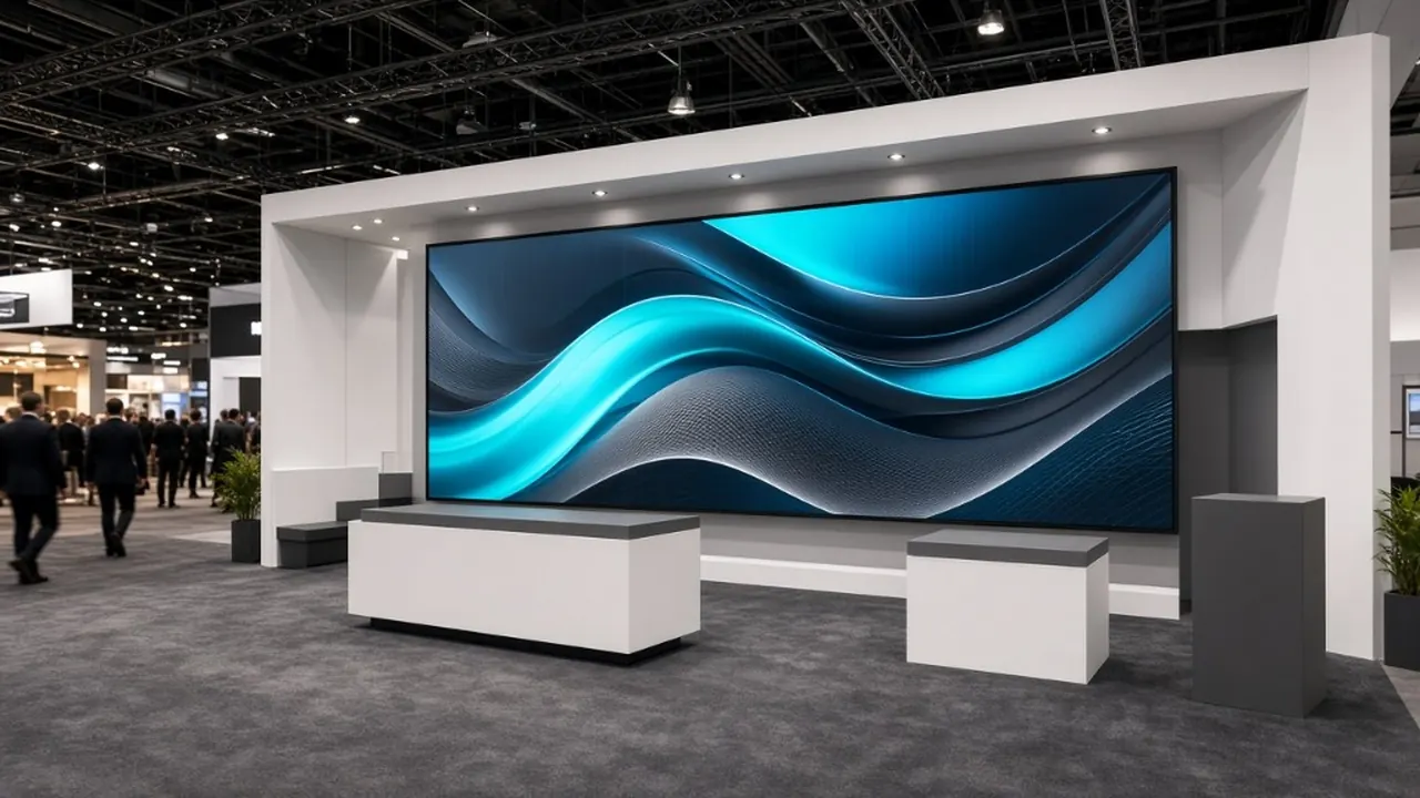 Fuar LED ekran stand