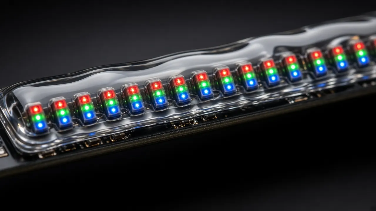 GOB korumalı vitrin LED ekran