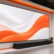 Fuar standında büyük LED stant ekranı örneği