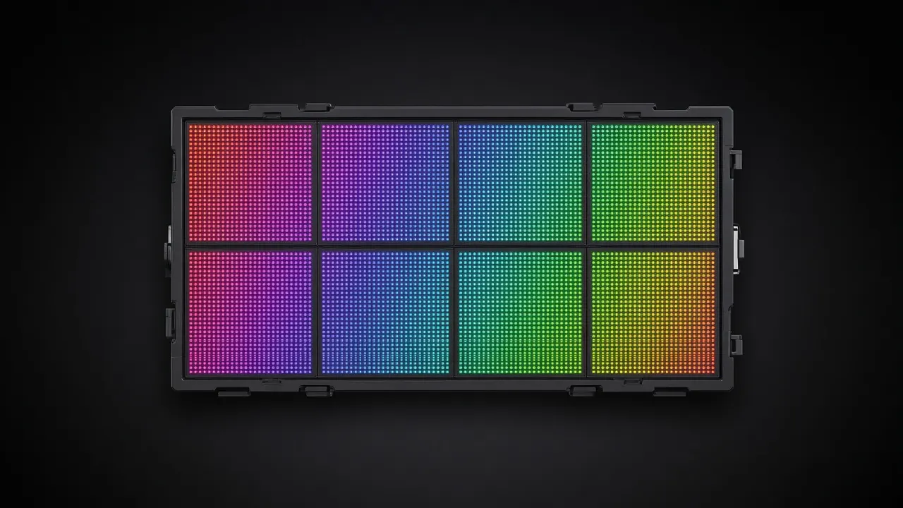 İç mekan RGB LED panel